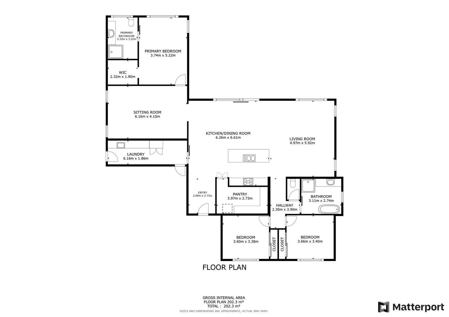 Floorplan of Homely house listing, 33 Thomas Street, Gol Gol NSW 2738