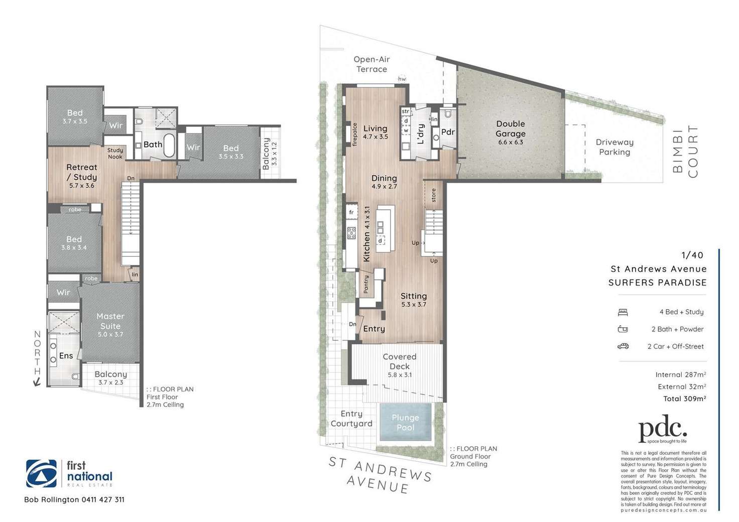 Floorplan of Homely house listing, 1/40 St Andrews Avenue, Isle of Capri QLD 4217