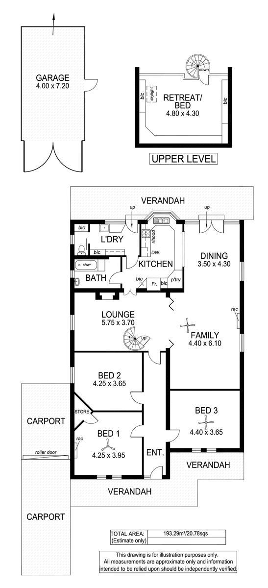 Floorplan of Homely house listing, 9 Mersey Street, Glandore SA 5037