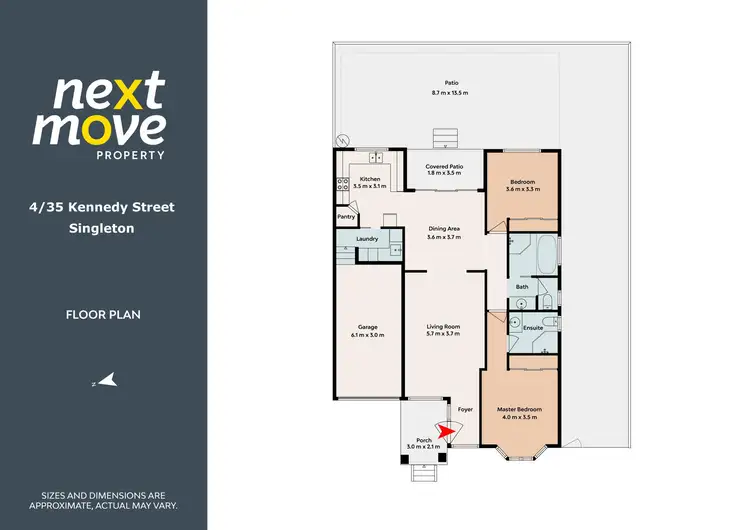 Floorplan of Homely house listing, 4/35 Kennedy Street, Singleton NSW 2330