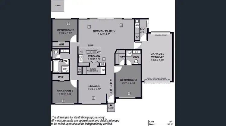 Floorplan of Homely house listing, 69A Gray Street, Plympton SA 5038
