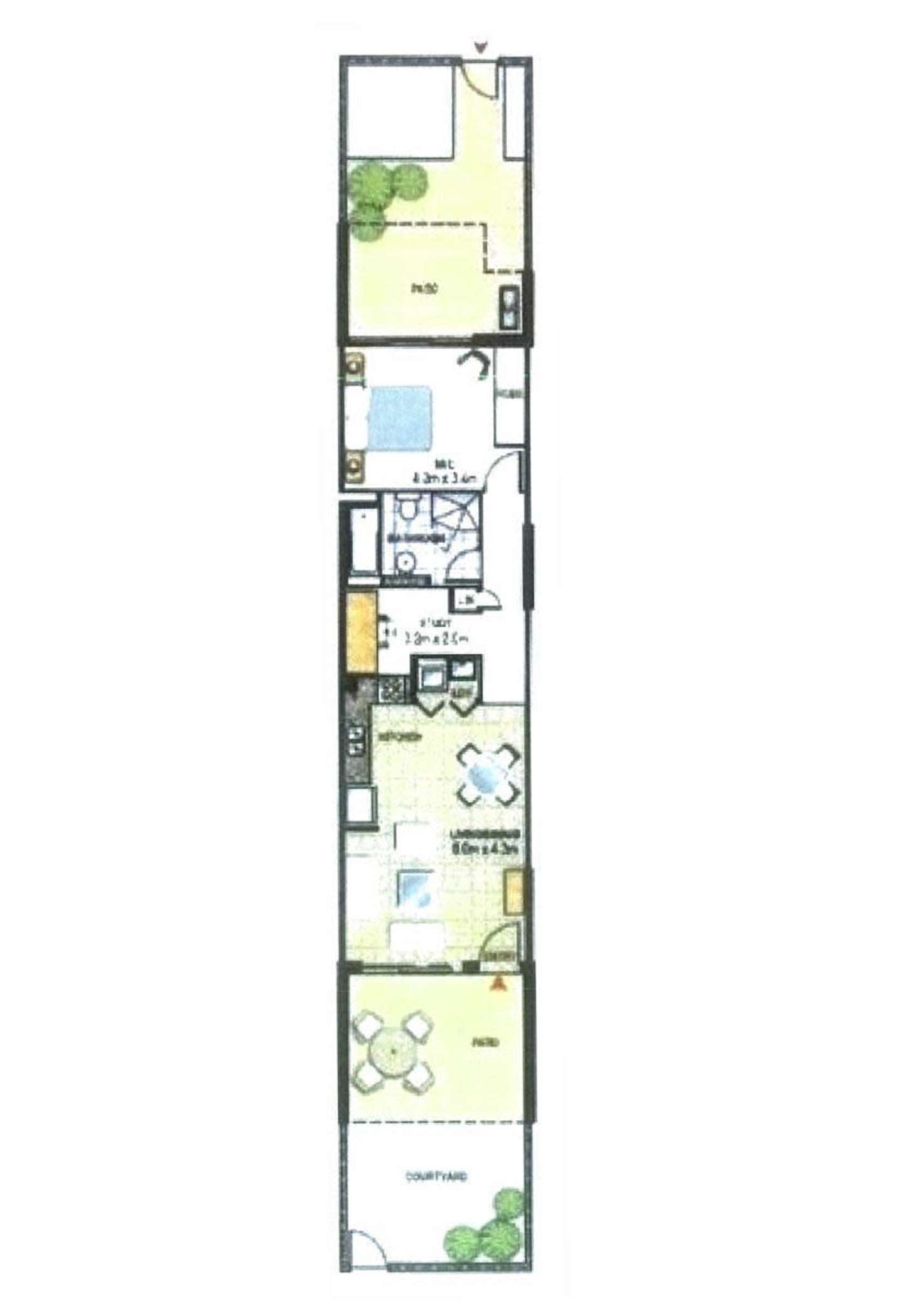 Floorplan of Homely apartment listing, 36/18 Day Street, Silverwater NSW 2128