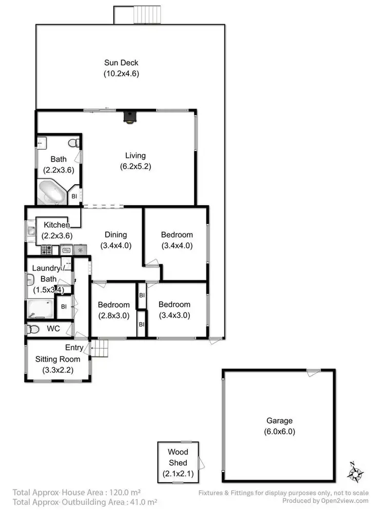 Floorplan of Homely house listing, 11 Cray Point Parade, Eggs And Bacon Bay TAS 7112