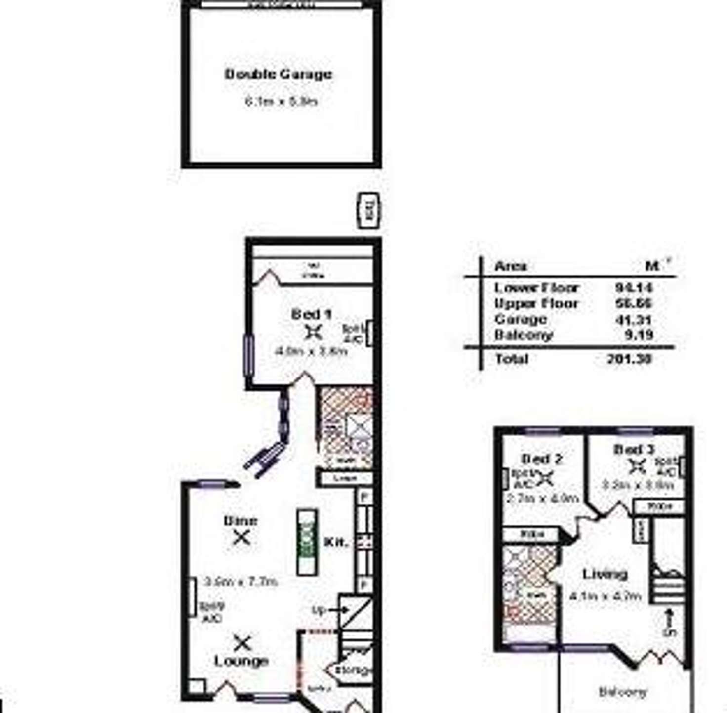 Floorplan of Homely house listing, 10 Hobbs Drive, Campbelltown SA 5074