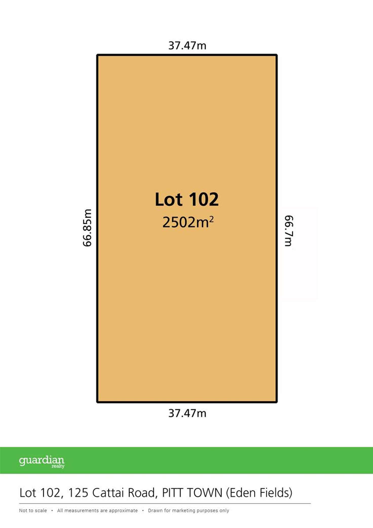 Floorplan of Homely residentialLand listing, Lot 102 Eden Circuit, Pitt Town NSW 2756