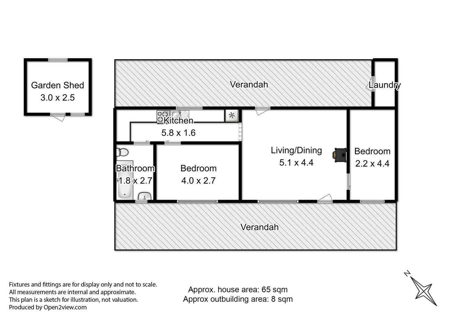 Floorplan of Homely house listing, 6 Sandrock Loop, Abels Bay TAS 7112
