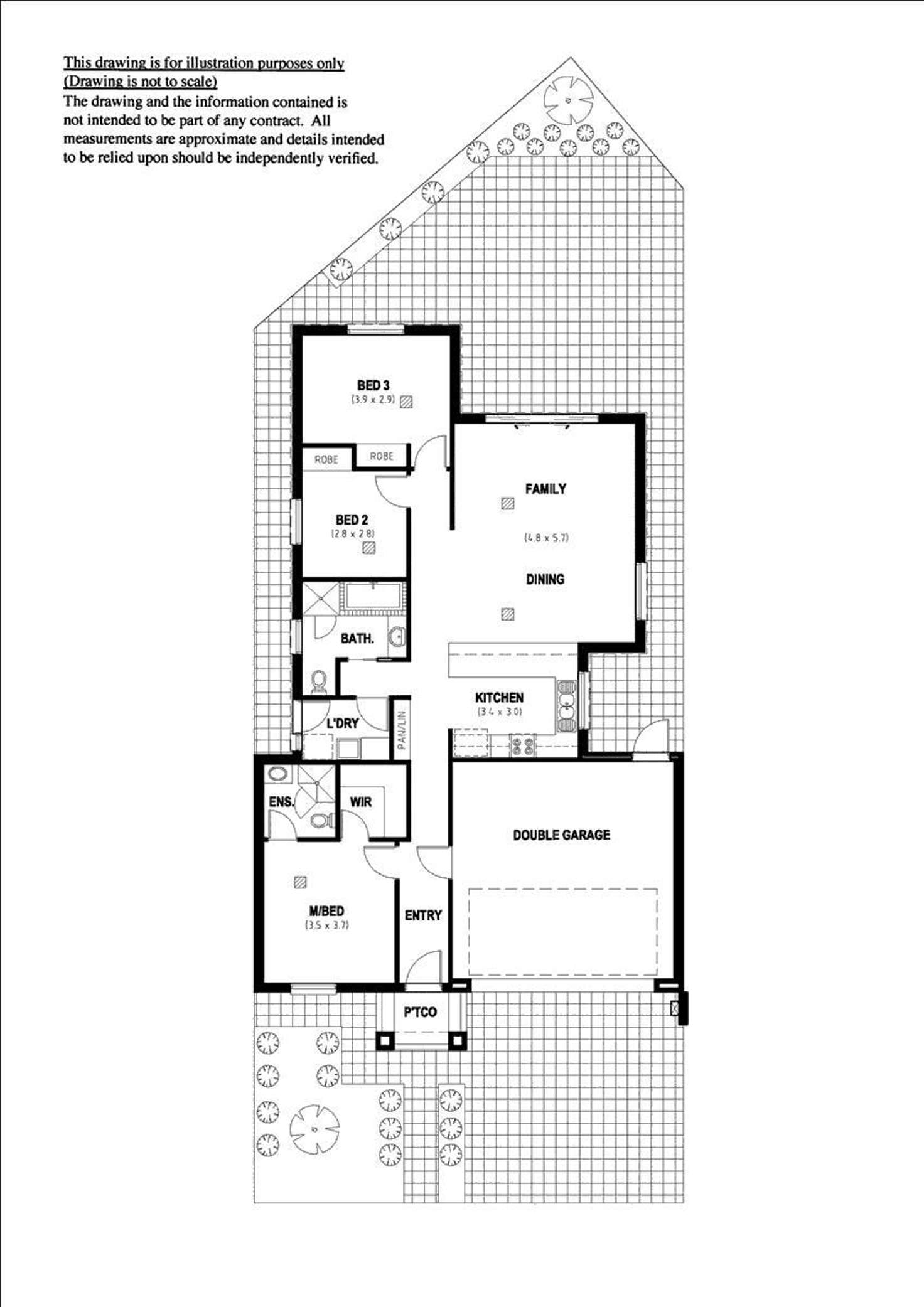 Floorplan of Homely house listing, 4A Brenda Street, Mitchell Park SA 5043