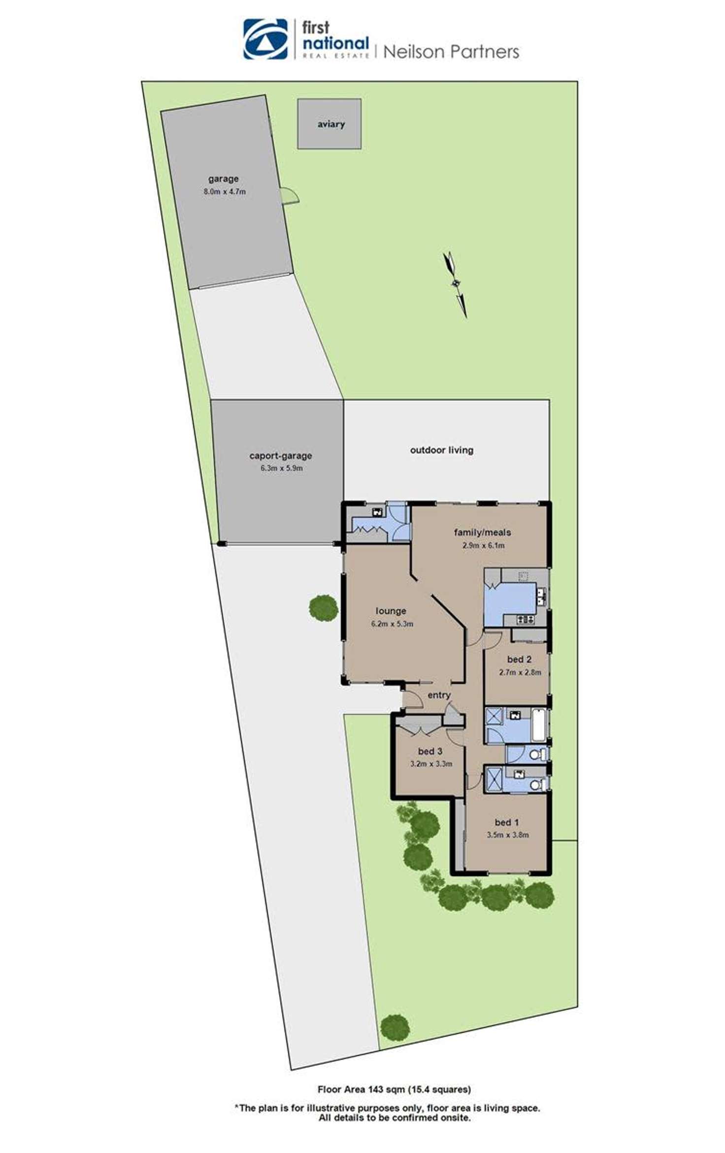 Floorplan of Homely house listing, 28 Bangalay Place, Berwick VIC 3806