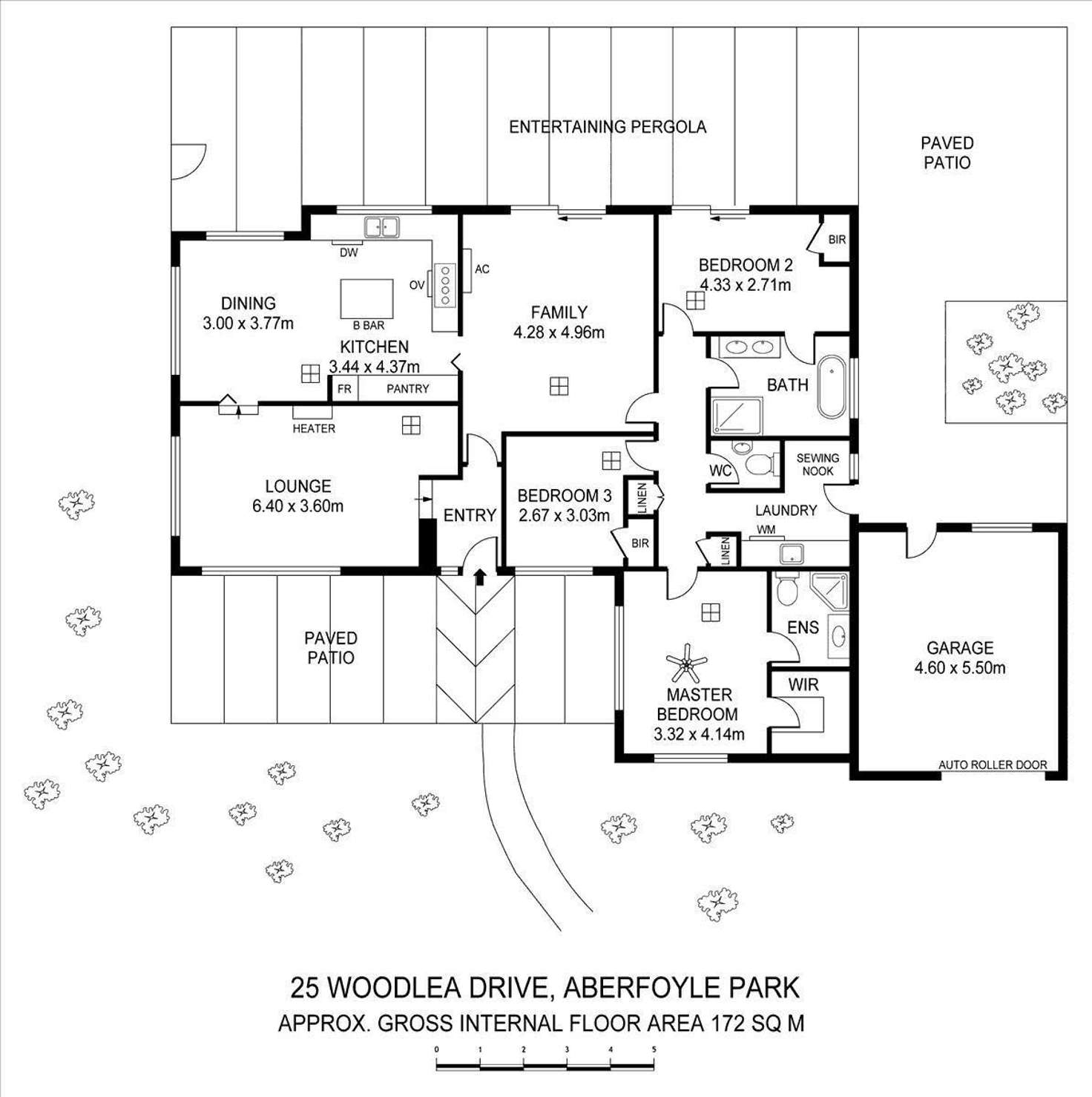 Floorplan of Homely house listing, 25 Woodlea Drive, Aberfoyle Park SA 5159