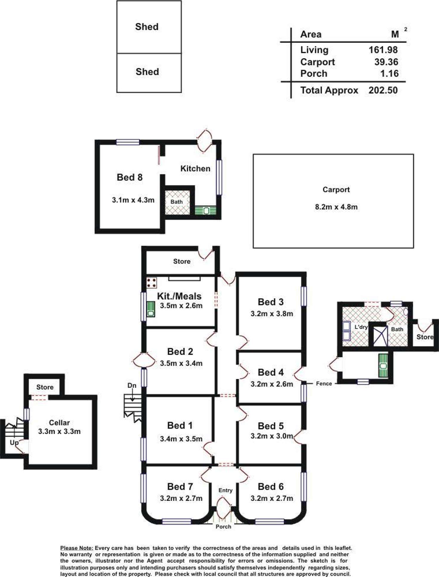 Floorplan of Homely house listing, 14 Colliver Street, Norwood SA 5067