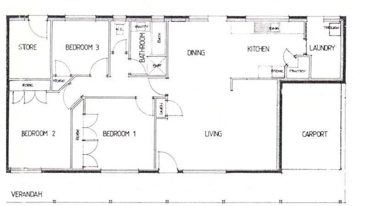 Floorplan of Homely semiDetached listing, 22B De Marchi Road, Cable Beach WA 6726