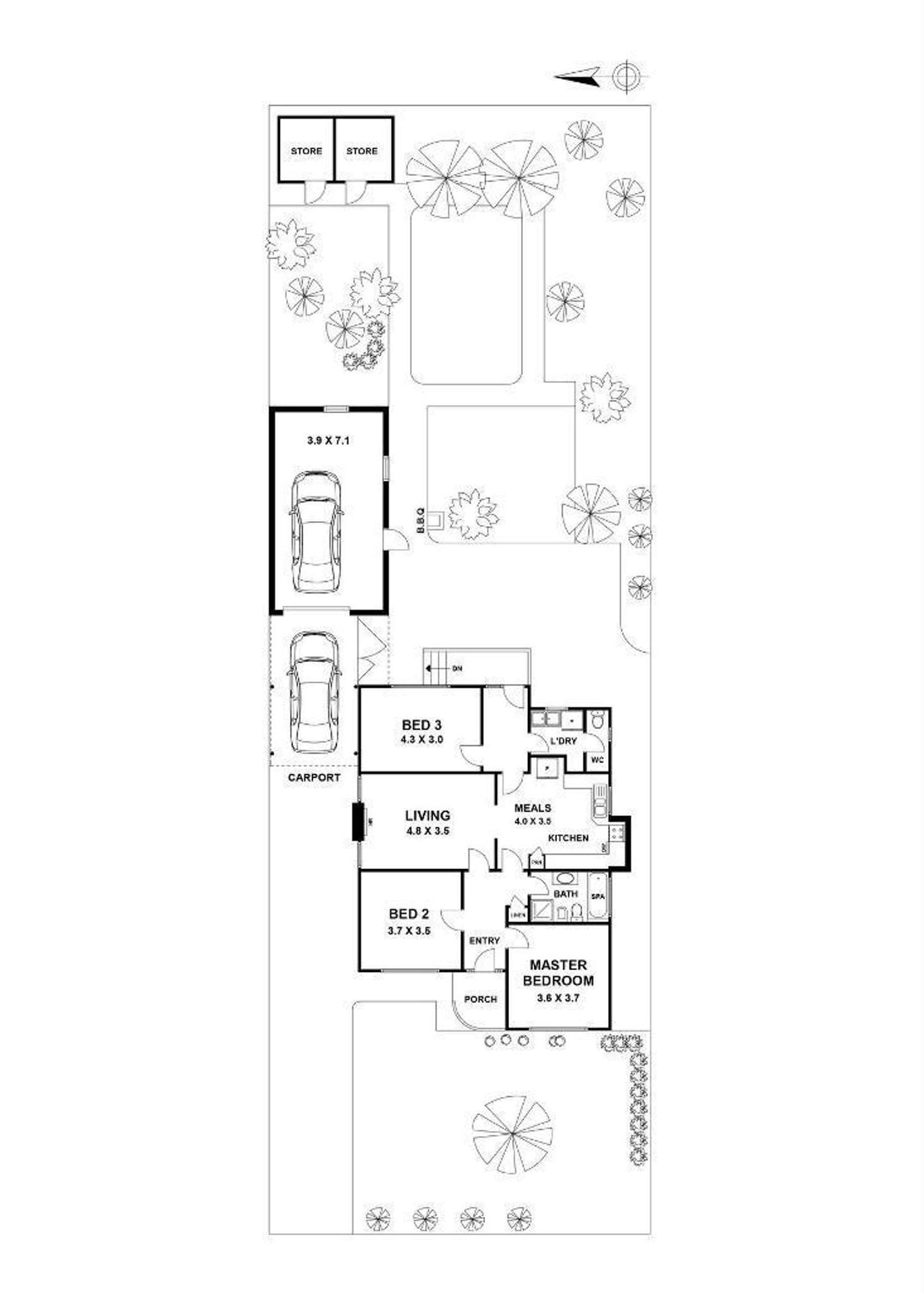 Floorplan of Homely house listing, 67 Fawkner Street, Aberfeldie VIC 3040