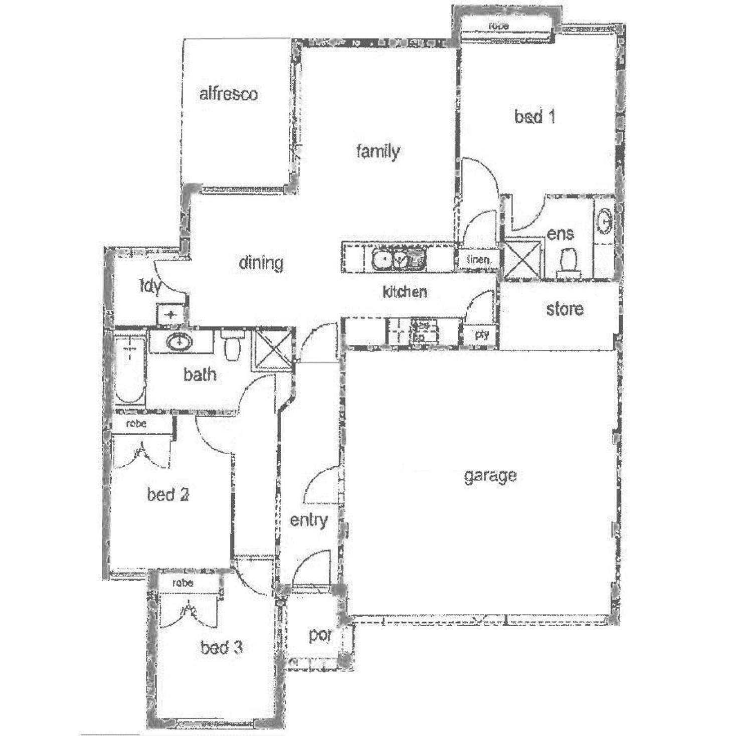 Floorplan of Homely apartment listing, 337B Albert Street, Balcatta WA 6021