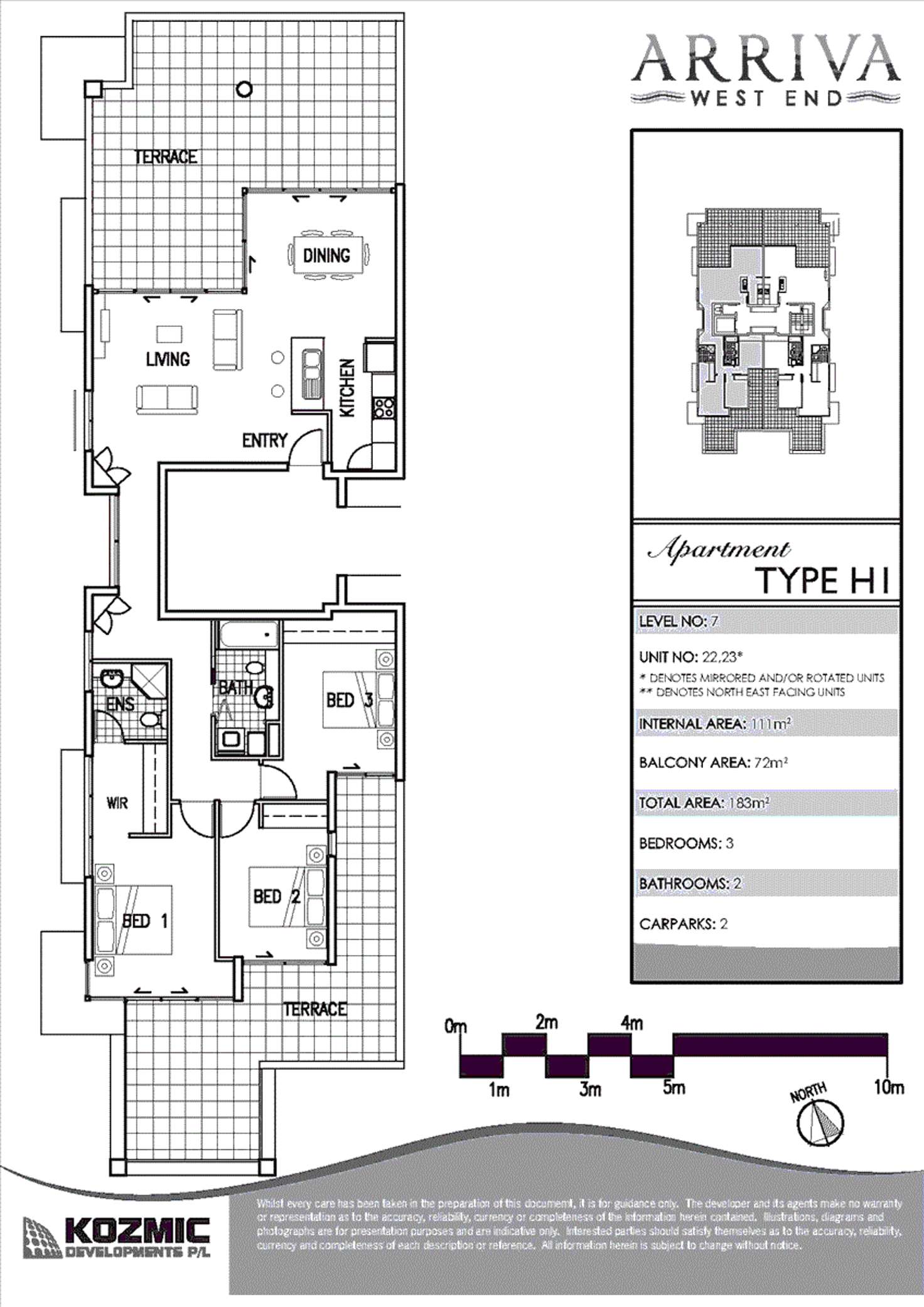 Floorplan of Homely apartment listing, 22/28 Ferry Road, West End QLD 4101