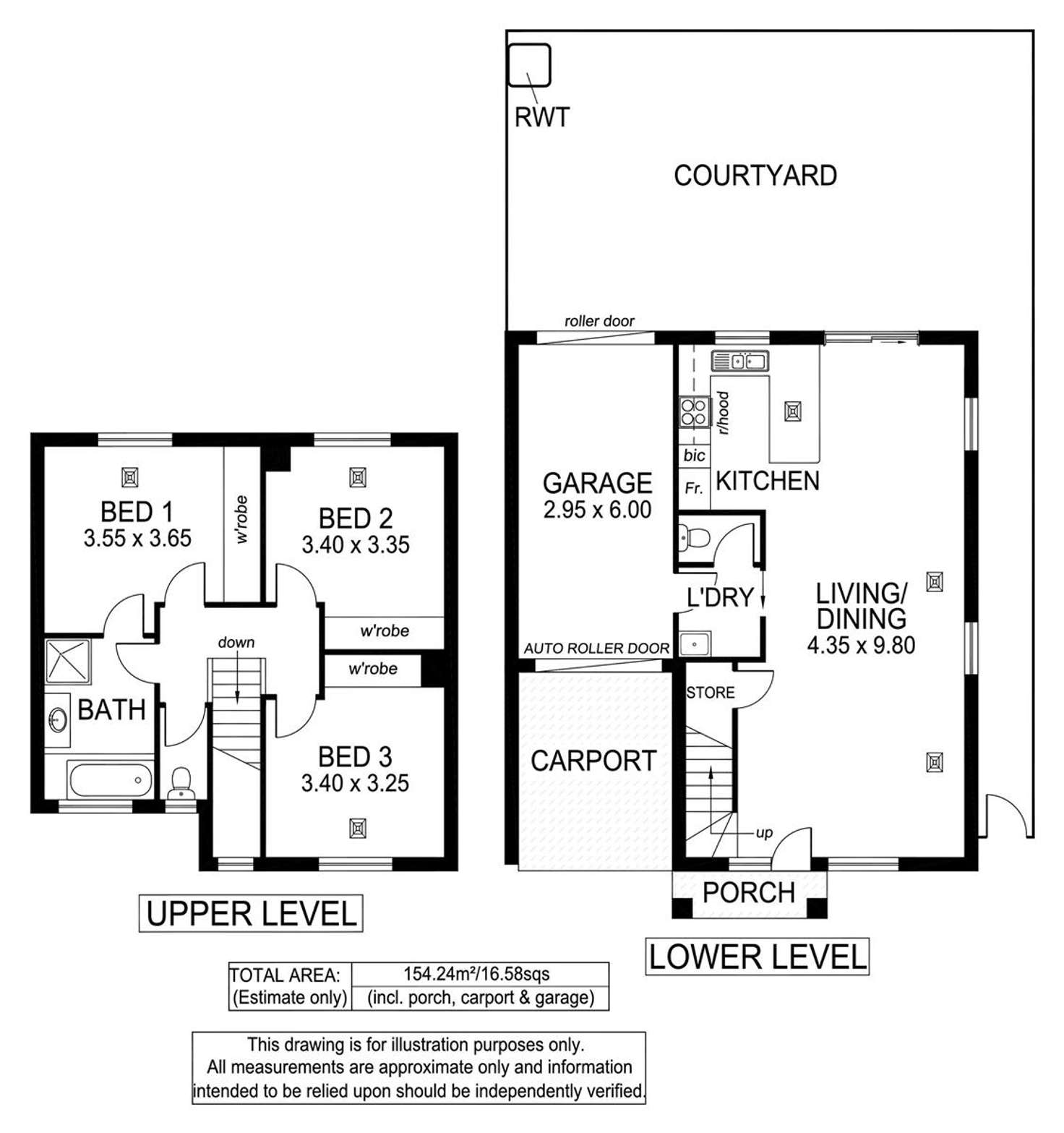 Floorplan of Homely house listing, 5B Vardon Street, Seacombe Gardens SA 5047