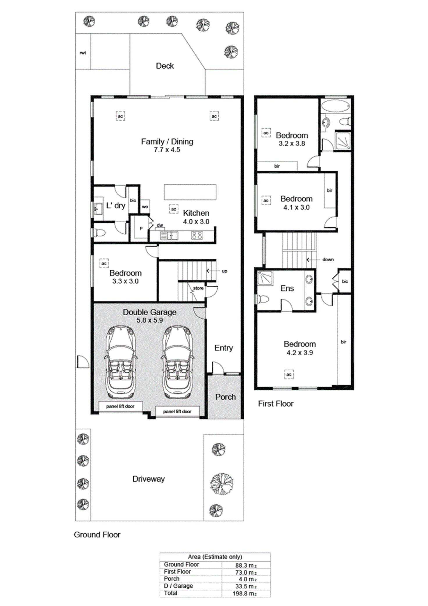 Floorplan of Homely house listing, 21 Commercial Road, Brighton SA 5048