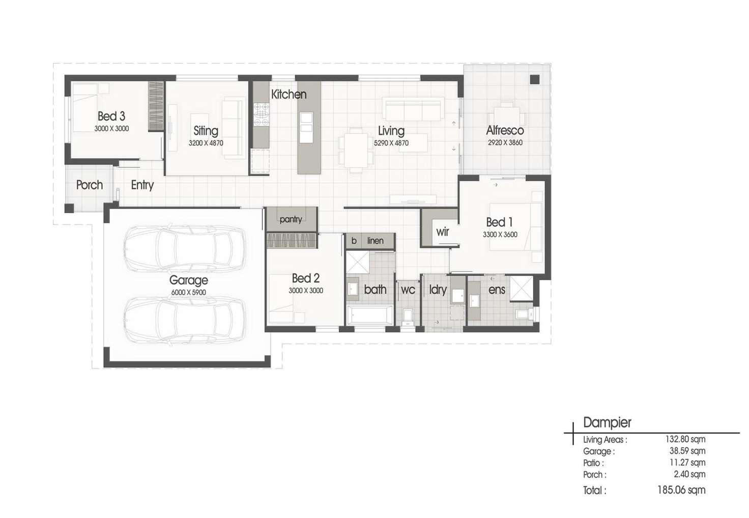 Floorplan of Homely house listing, 19 Rosseau Street, Bells Creek QLD 4551
