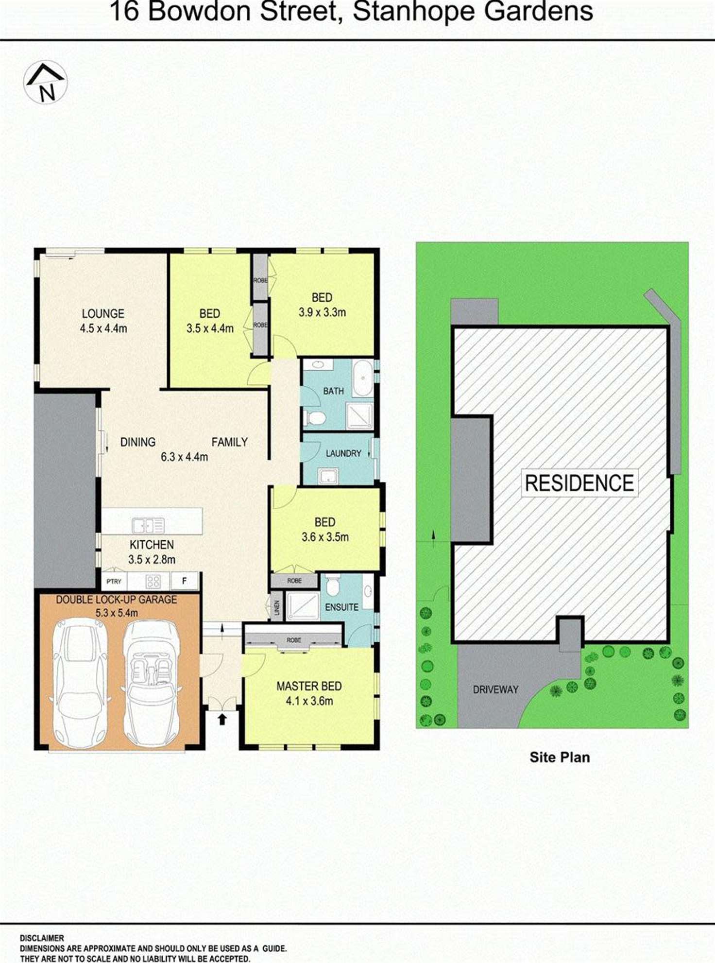 Floorplan of Homely house listing, 16 Bowdon Street, Stanhope Gardens NSW 2768