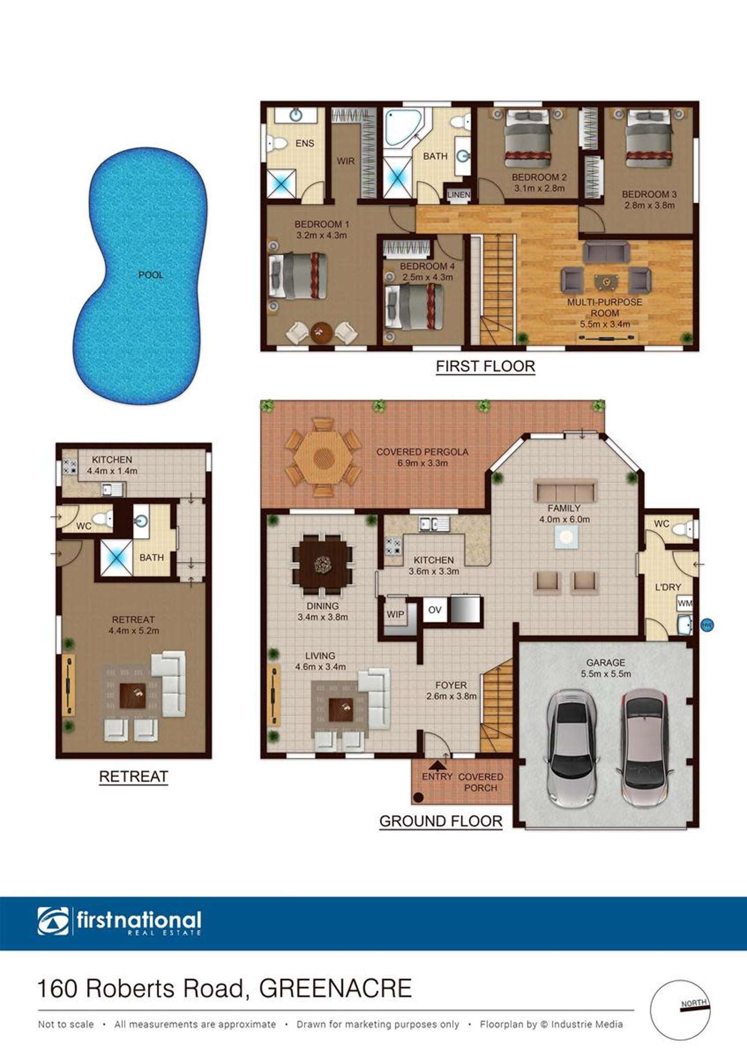 Floorplan of Homely house listing, 160 Roberts Road, Greenacre NSW 2190