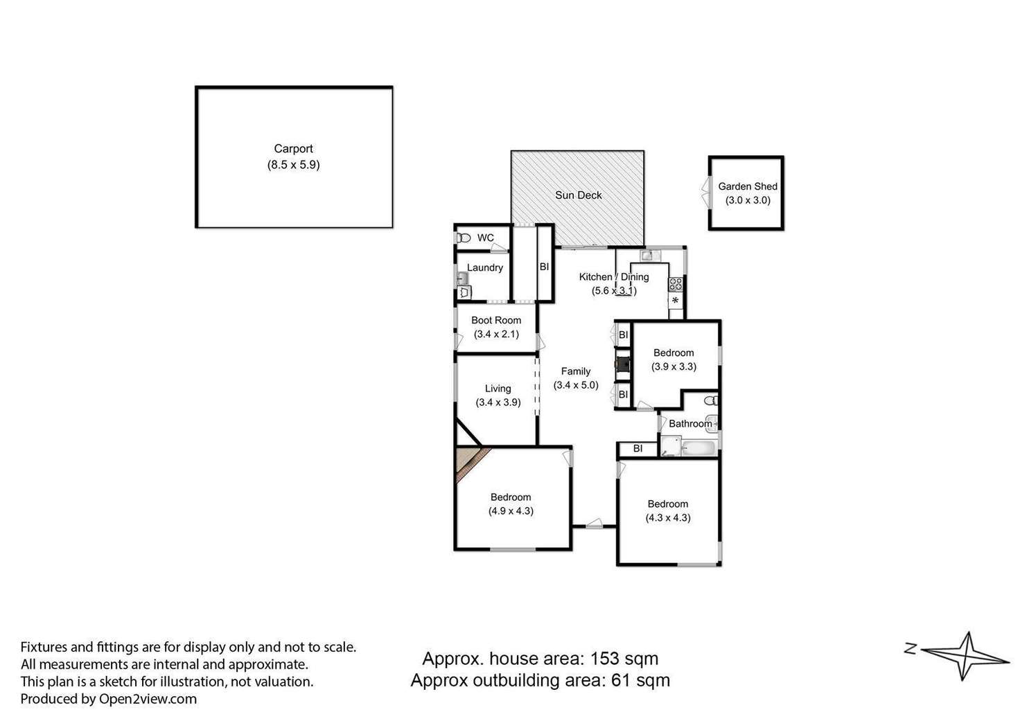 Floorplan of Homely house listing, 16 Fourfoot Road, Geeveston TAS 7116