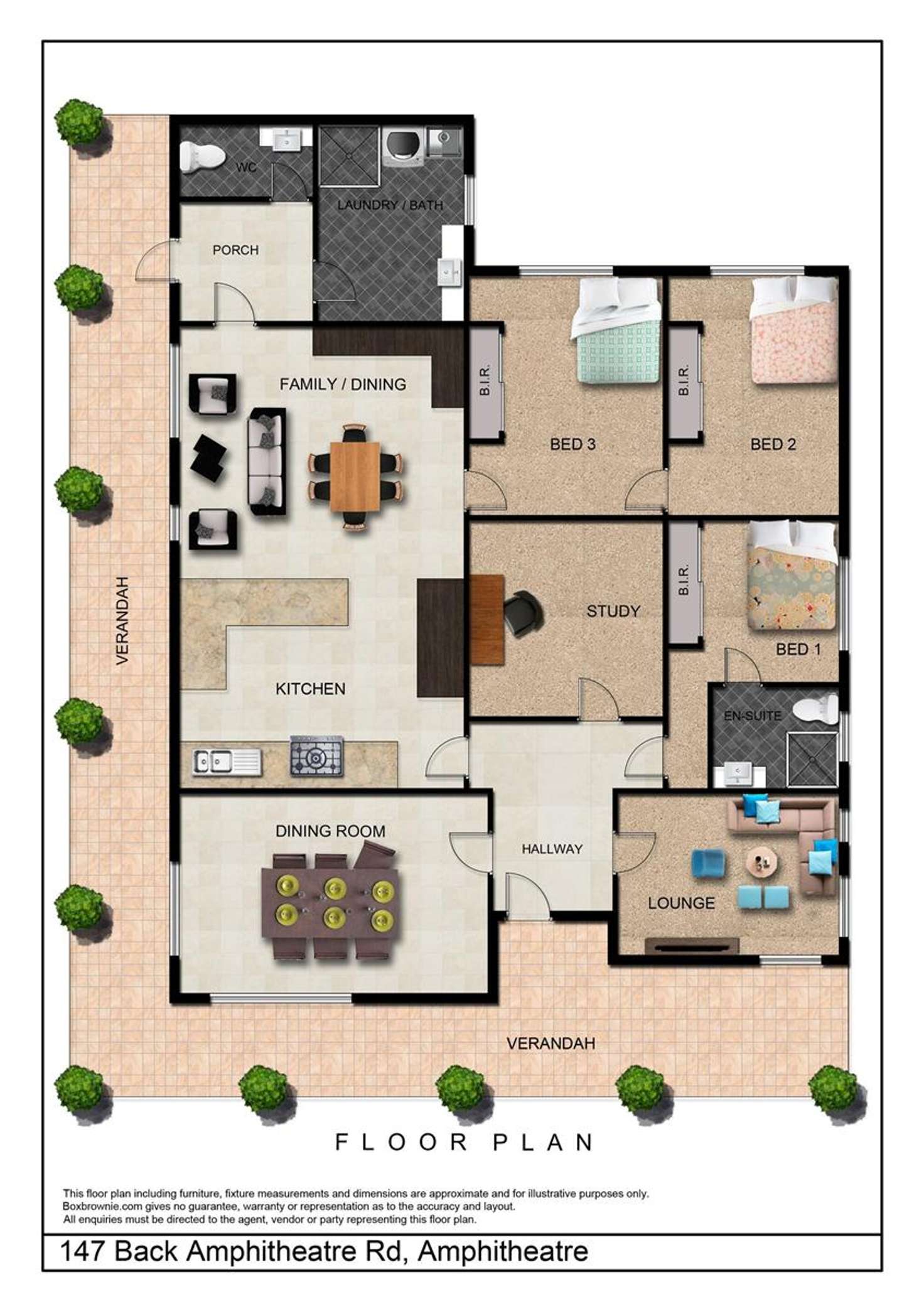 Floorplan of Homely acreageSemiRural listing, 147 Back Amphitheatre Road, Amphitheatre VIC 3468