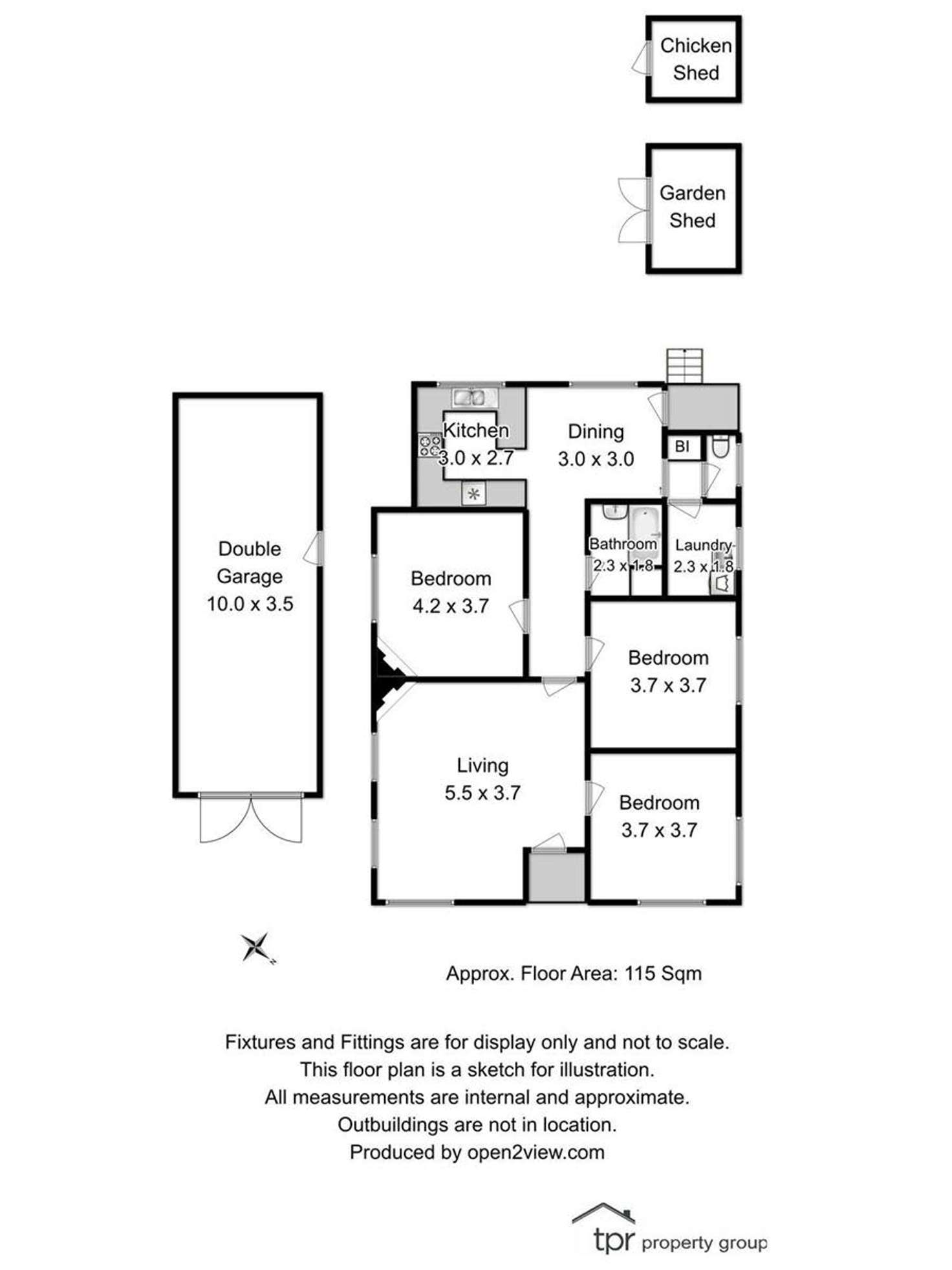 Floorplan of Homely house listing, 25 Glen Road, Huonville TAS 7109