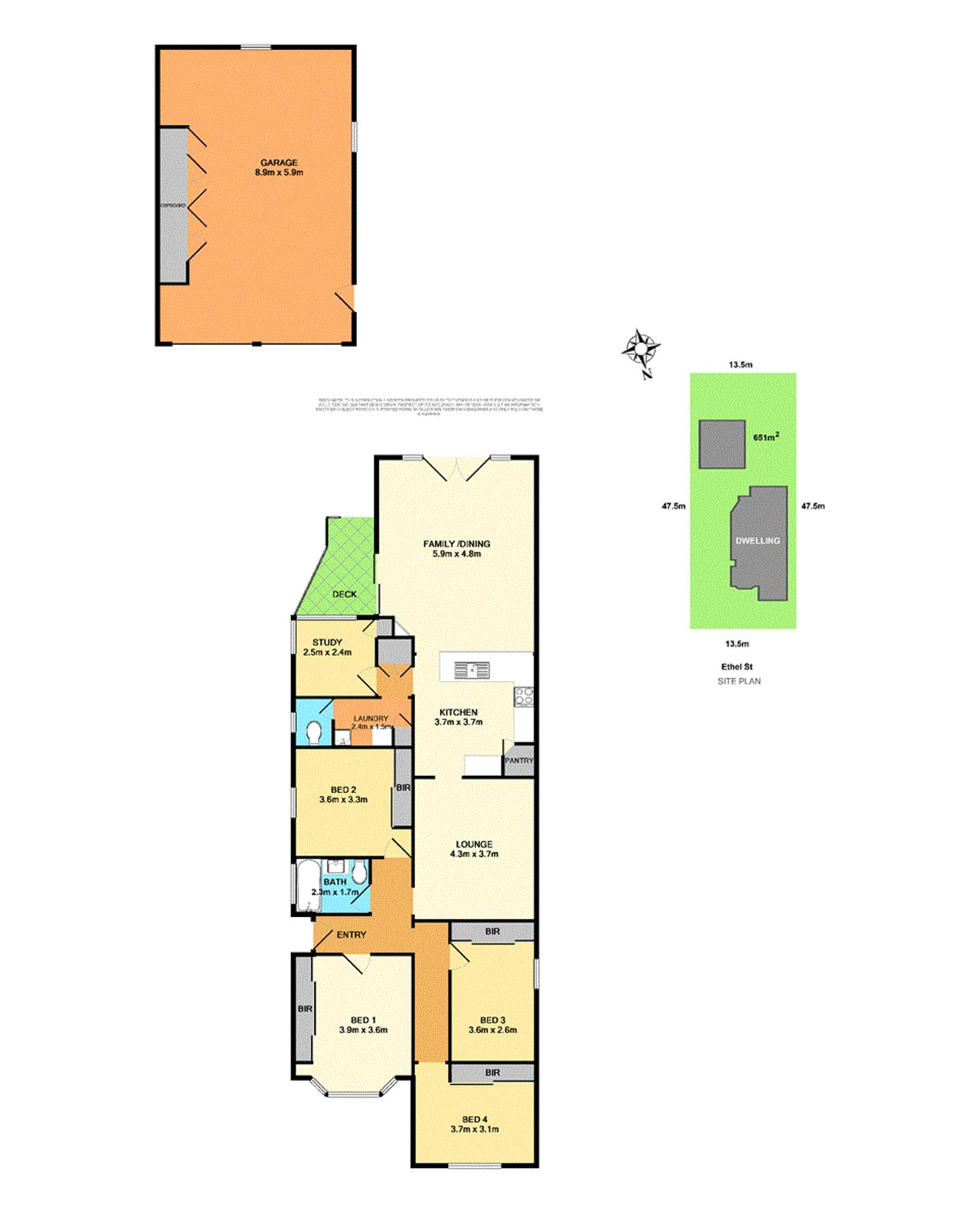Floorplan of Homely house listing, 4 Ethel Street, Cardiff South NSW 2285