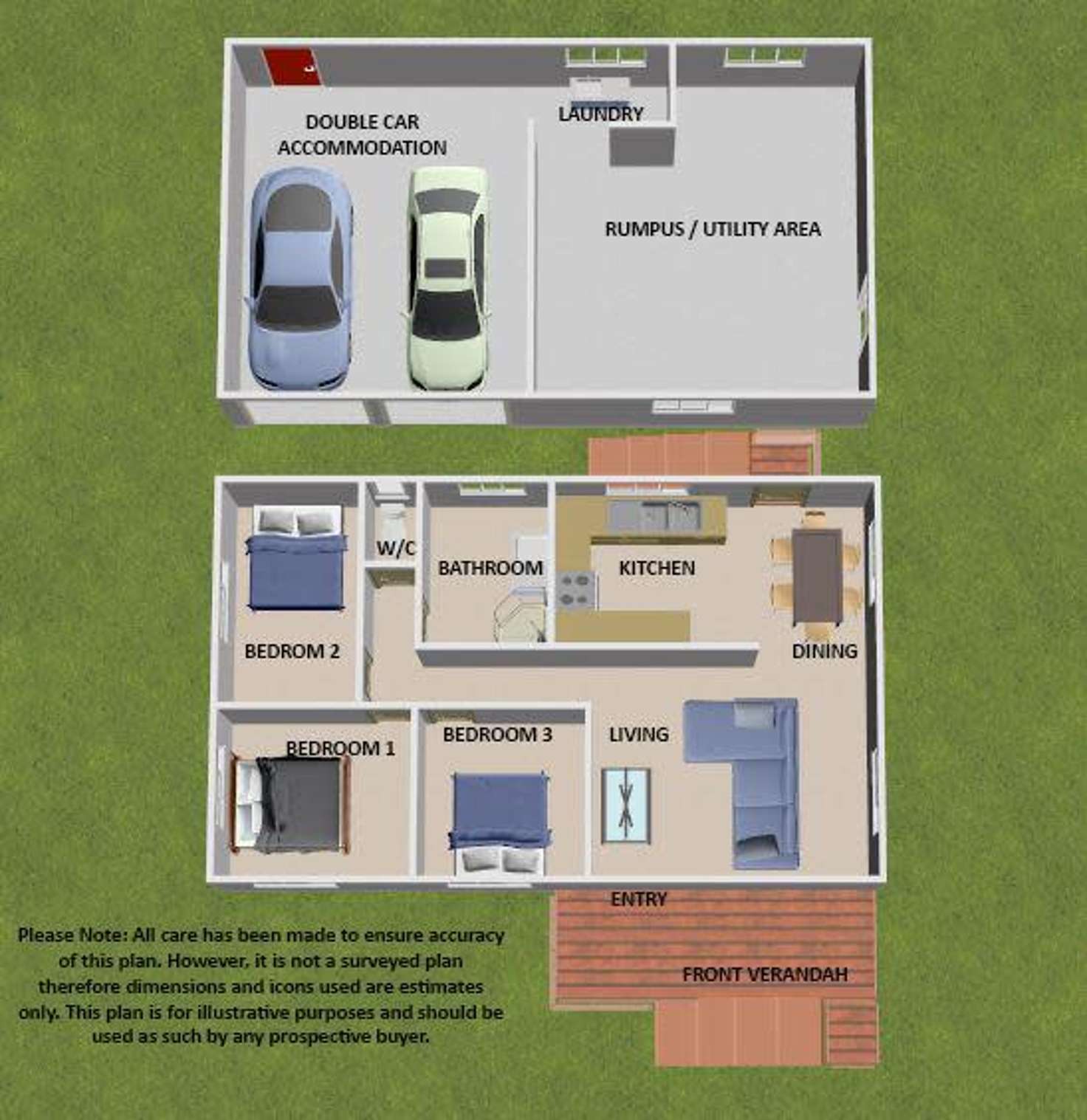 Floorplan of Homely house listing, 218 Kruger Parade, Bellbird Park QLD 4300