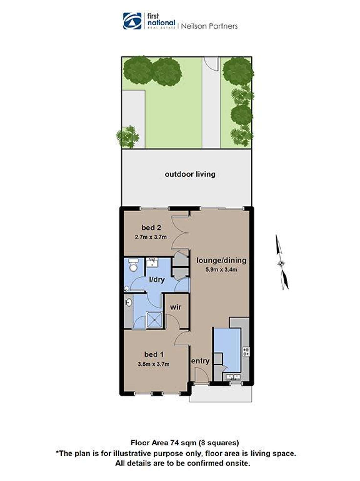 Floorplan of Homely unit listing, 28/21-25 Parkhill Drive, Berwick VIC 3806