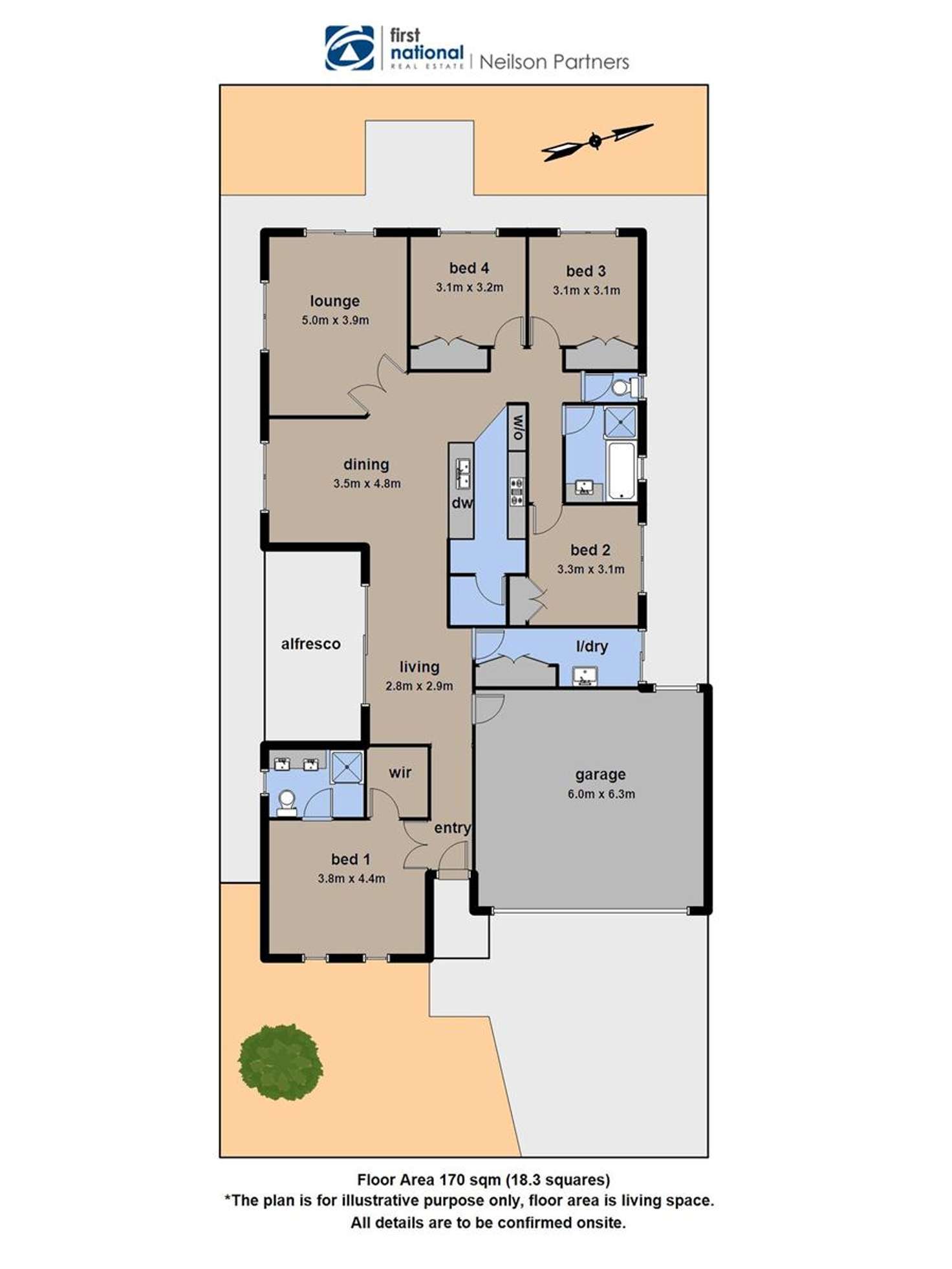 Floorplan of Homely house listing, 7 Devine Drive, Pakenham VIC 3810