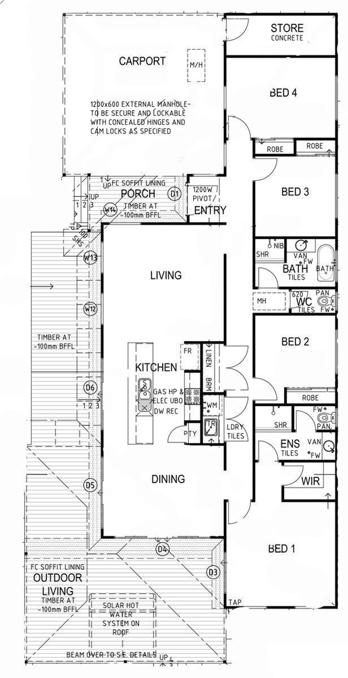 Floorplan of Homely house listing, 20 Conkerberry Road, Cable Beach WA 6726