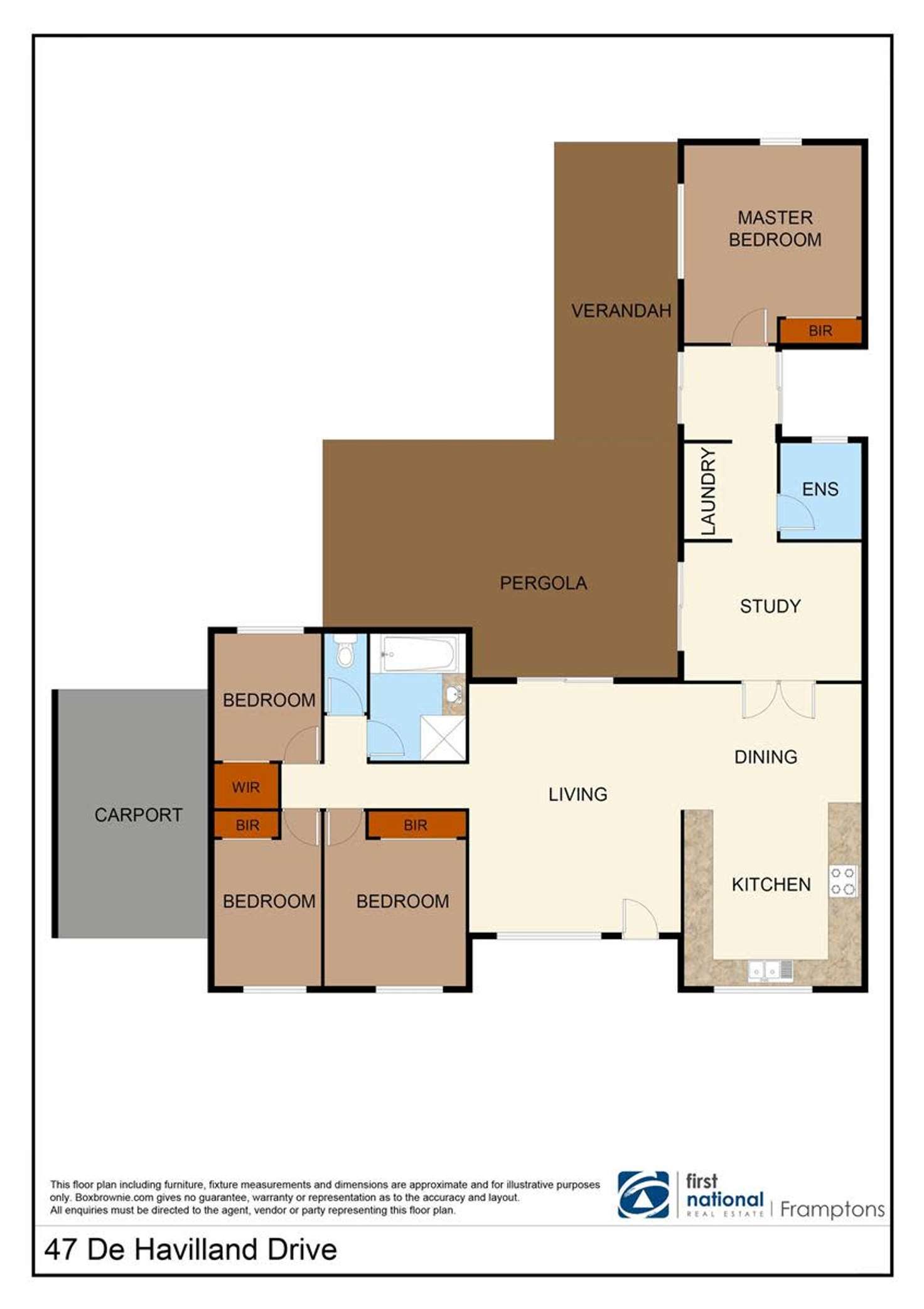 Floorplan of Homely house listing, 47 De Havilland Drive, Araluen NT 870