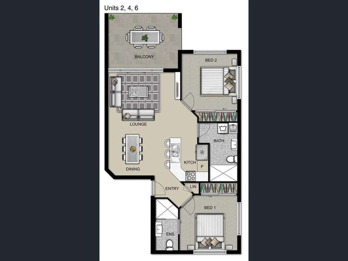 Floorplan of Homely apartment listing, 4/143 Cavendish Road, Coorparoo QLD 4151