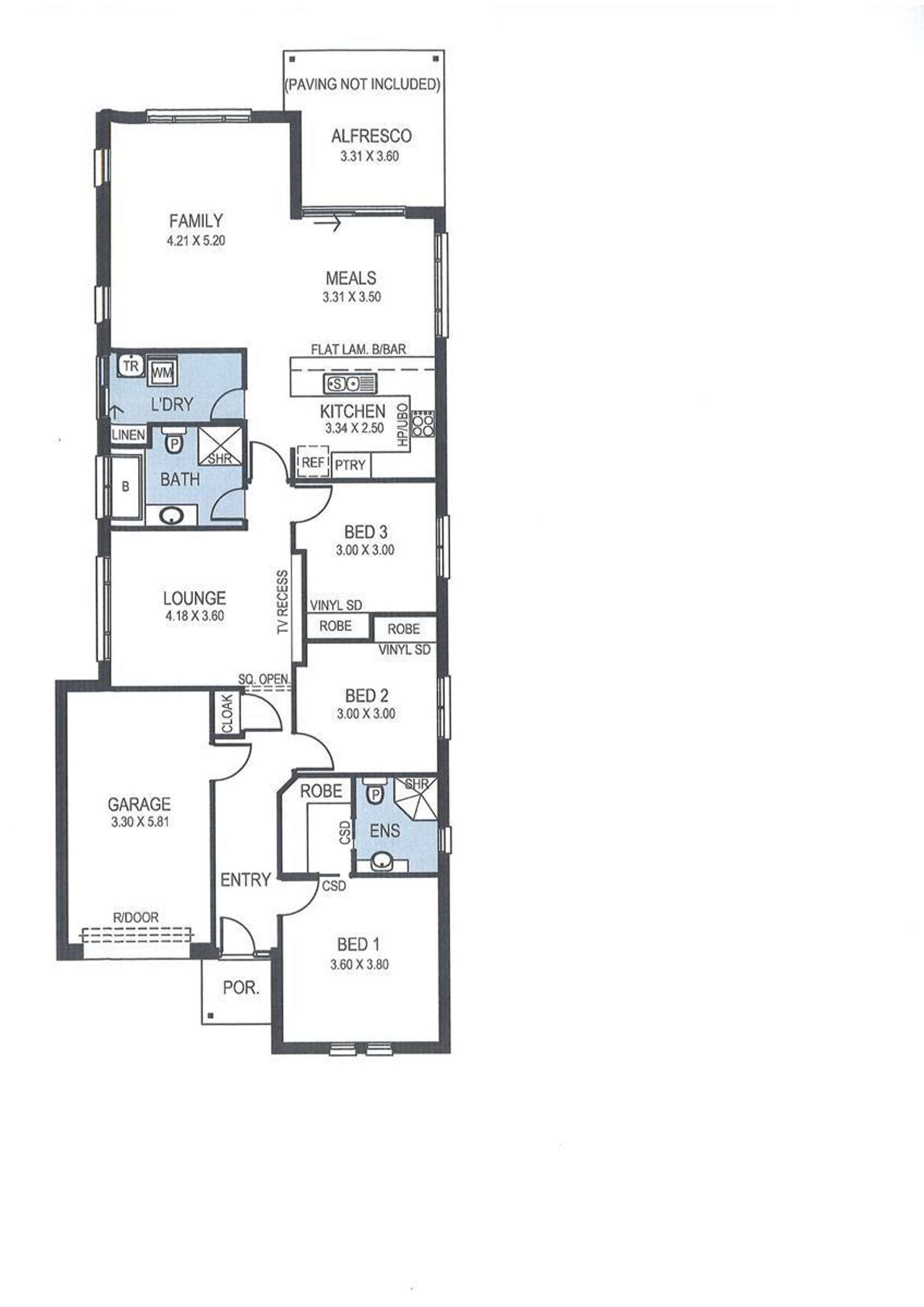 Floorplan of Homely house listing, 125 Main Terrace, Blakeview SA 5114