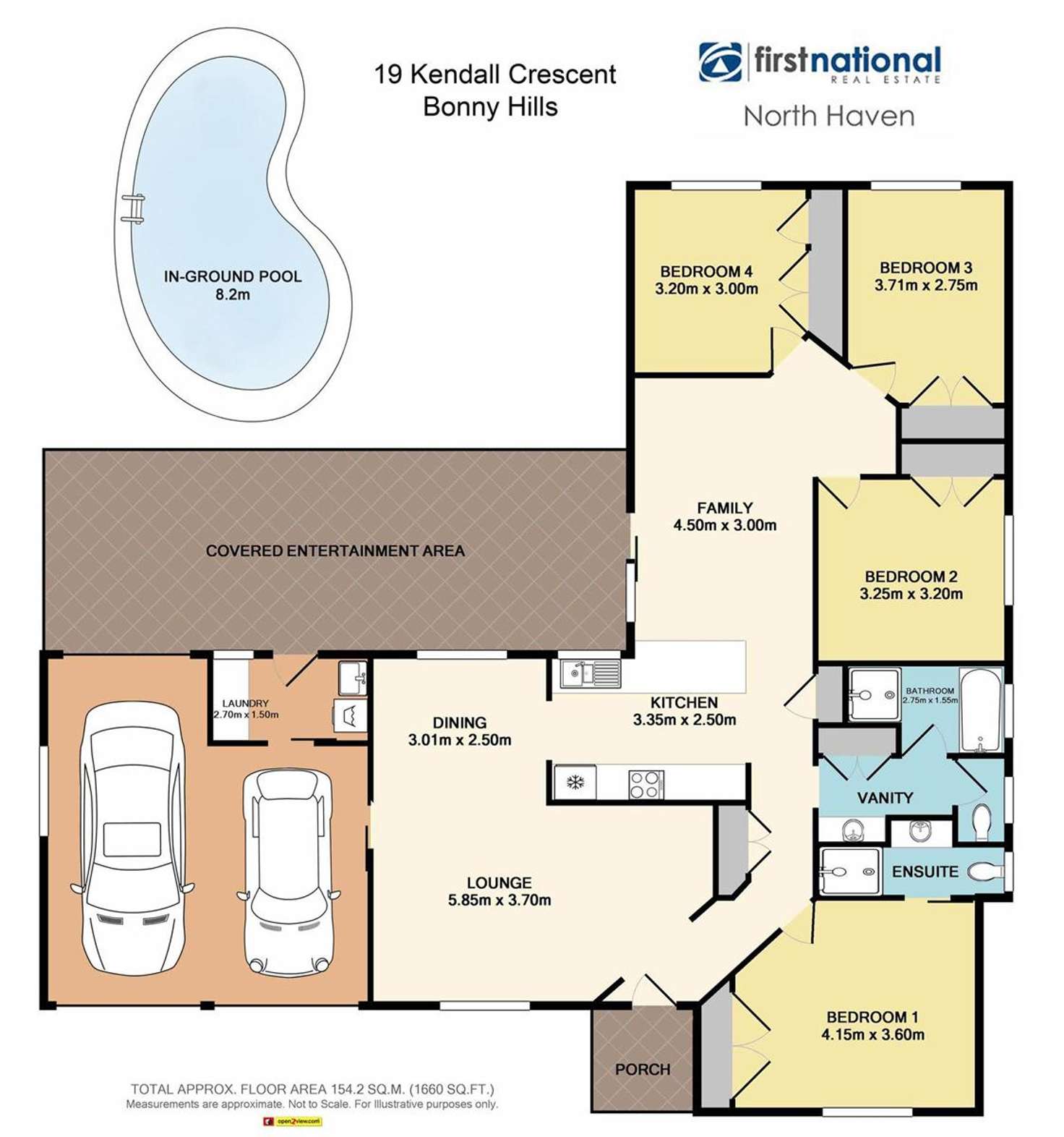 Floorplan of Homely house listing, 19 Kendall Crescent, Bonny Hills NSW 2445
