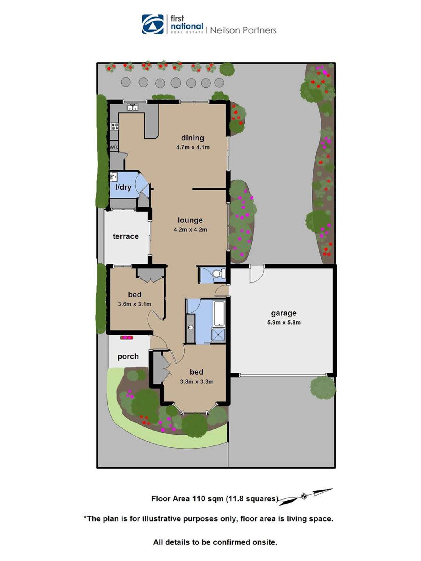 Floorplan of Homely apartment listing, 10/5-17 William Road, Berwick VIC 3806