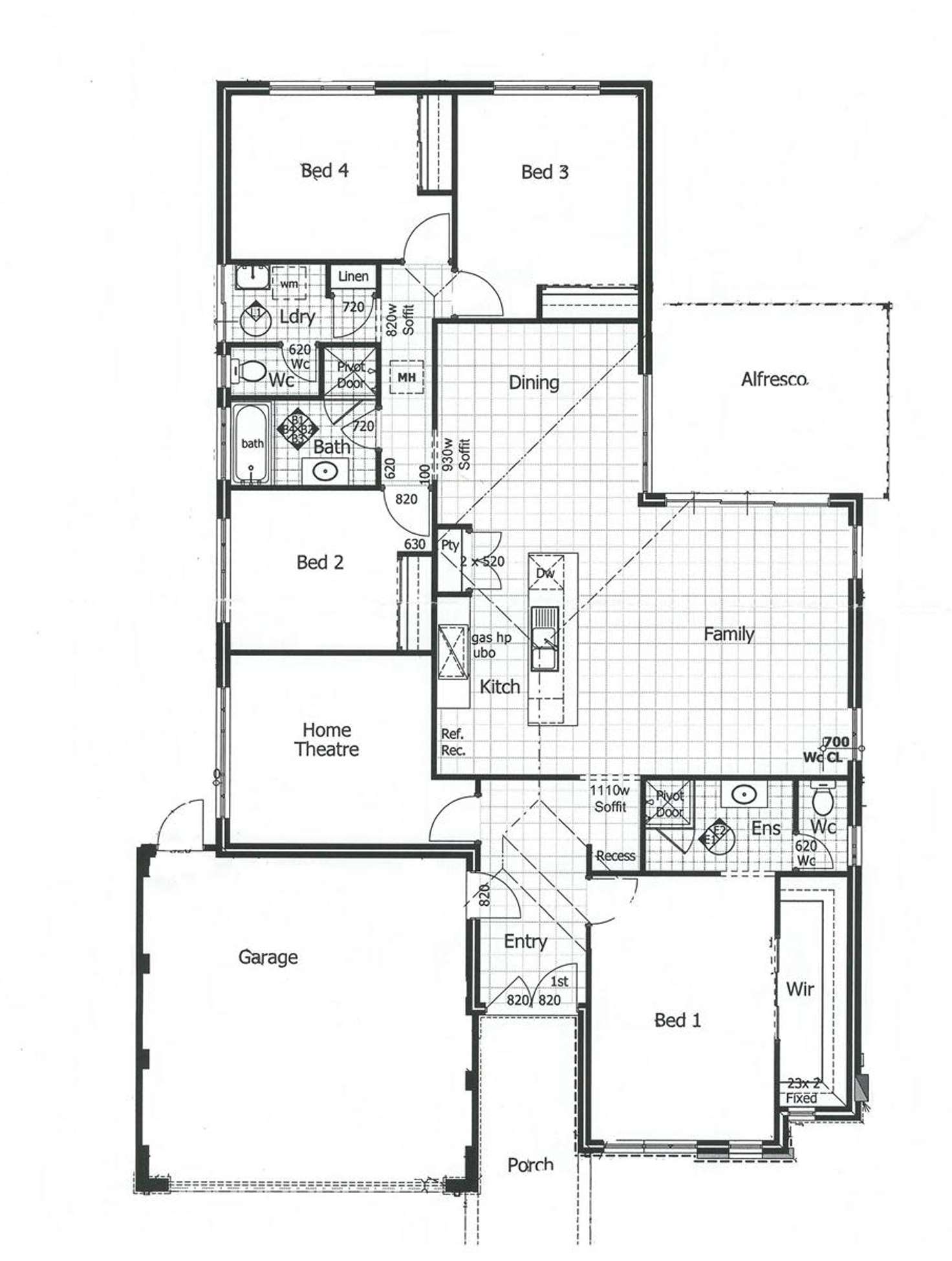 Floorplan of Homely house listing, 31 Helmsley Parkway, Alkimos WA 6038