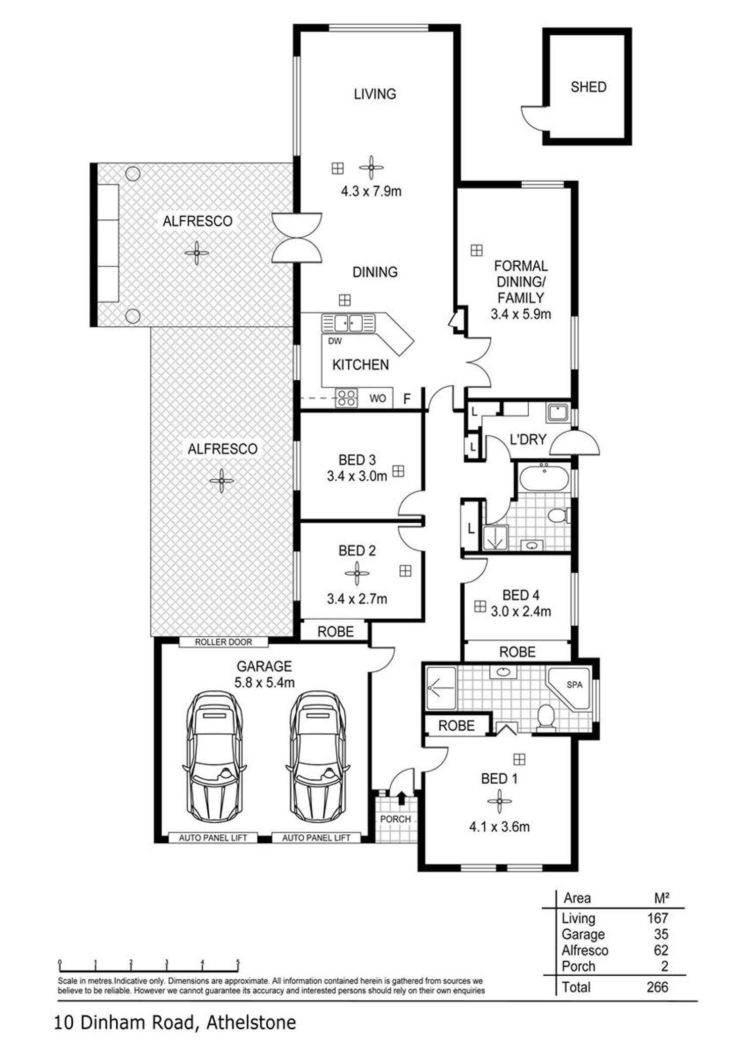 Floorplan of Homely house listing, 10 Dinham Road, Athelstone SA 5076