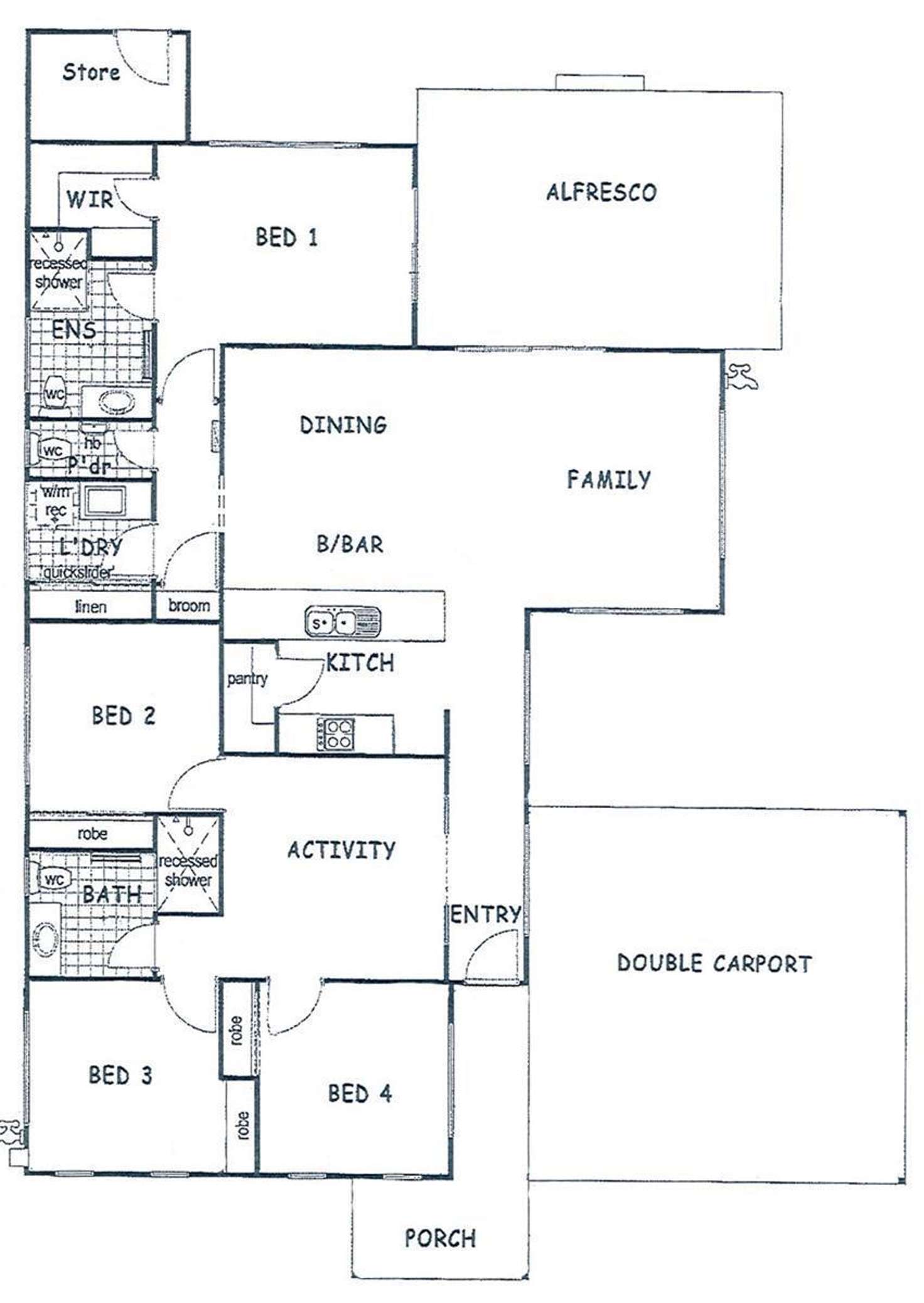 Floorplan of Homely house listing, 35 Bin Sallik Avenue, Cable Beach WA 6726