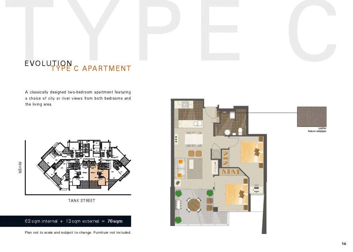 Floorplan of Homely apartment listing, 224/18 Tank Street, Brisbane City QLD 4000