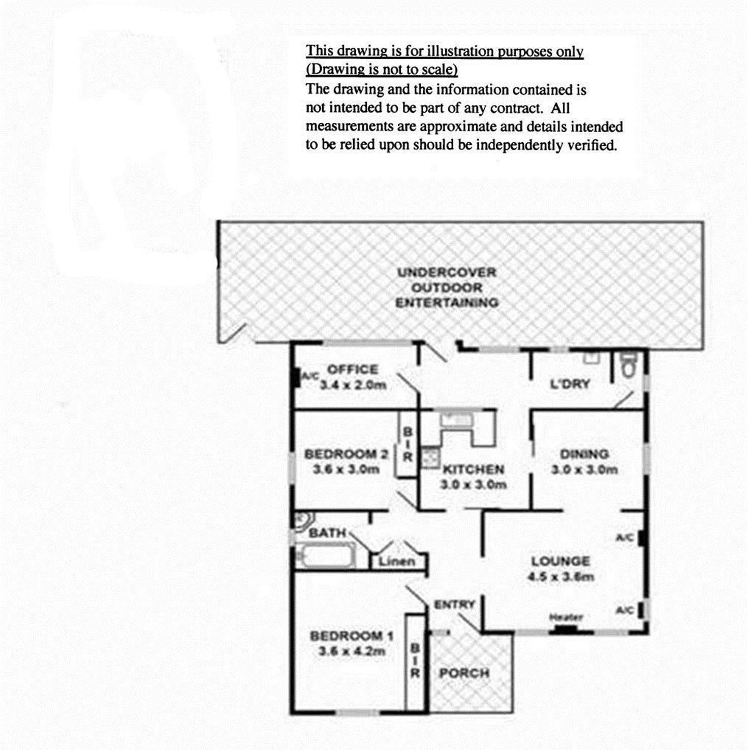 Floorplan of Homely house listing, 10 Melanto Avenue, Camden Park SA 5038