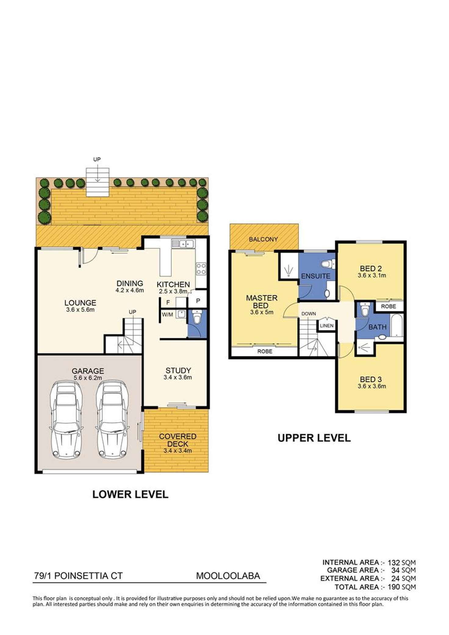 Floorplan of Homely unit listing, 79/1 Poinsettia Court, Mooloolaba QLD 4557