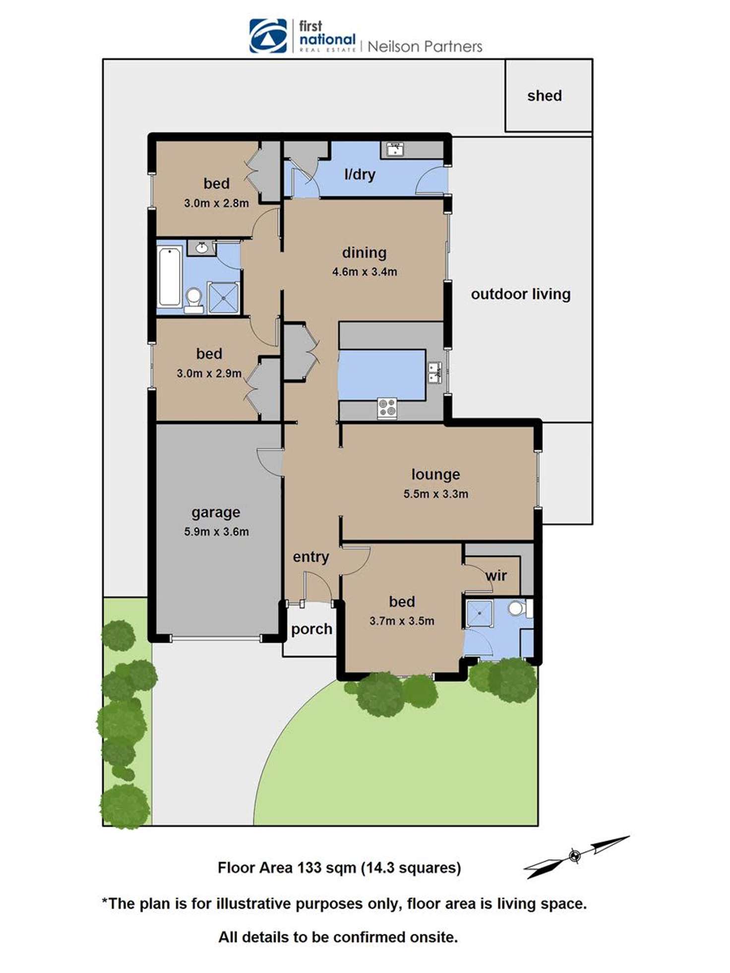 Floorplan of Homely house listing, 1A Savage Street, Pakenham VIC 3810