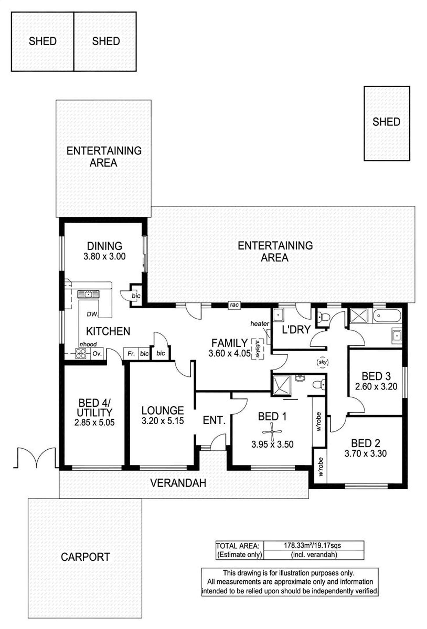 Floorplan of Homely house listing, 22 Carrickalinga Boulevard, Aberfoyle Park SA 5159