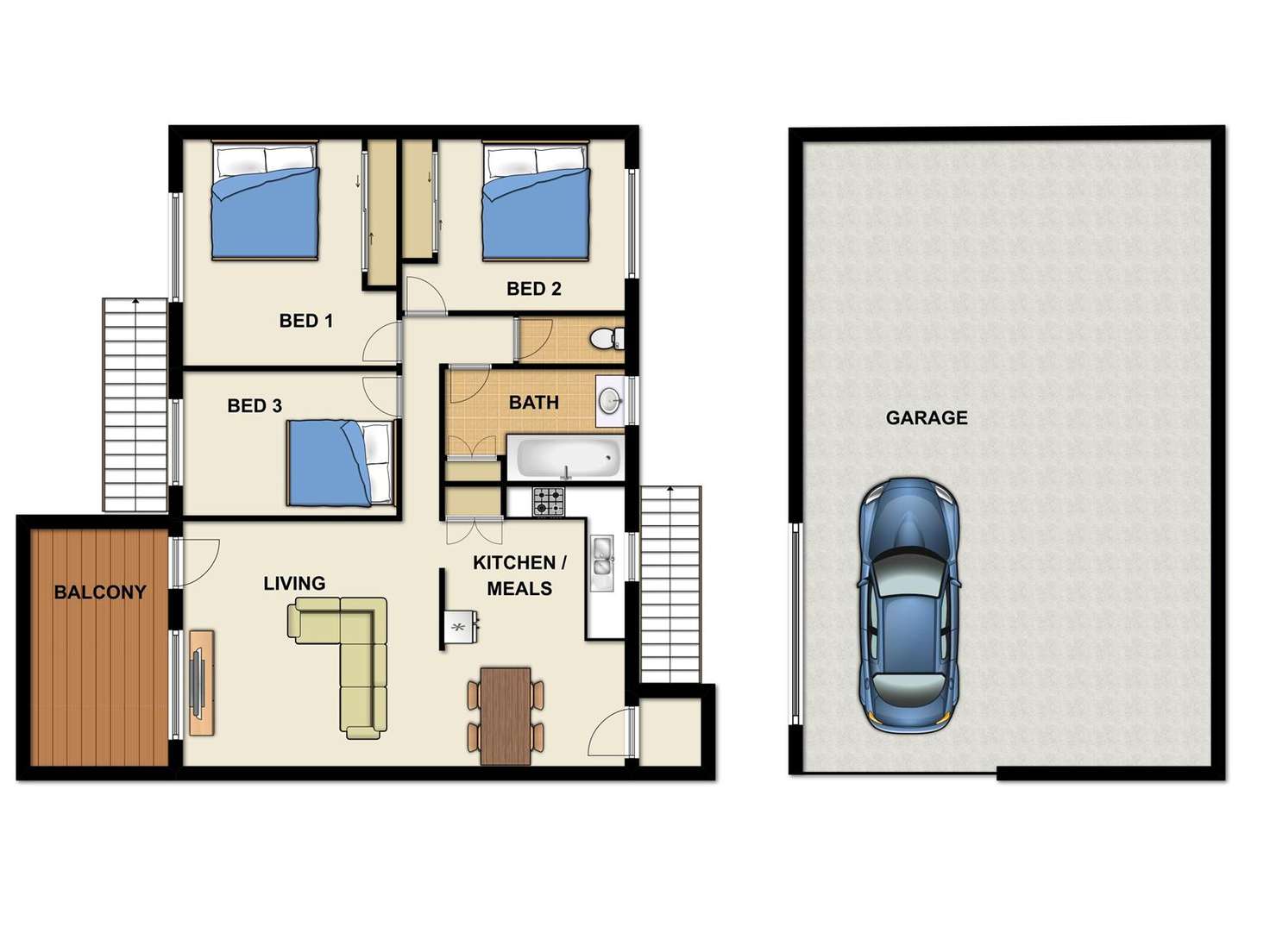 Floorplan of Homely house listing, 40 Duke Street, Slacks Creek QLD 4127