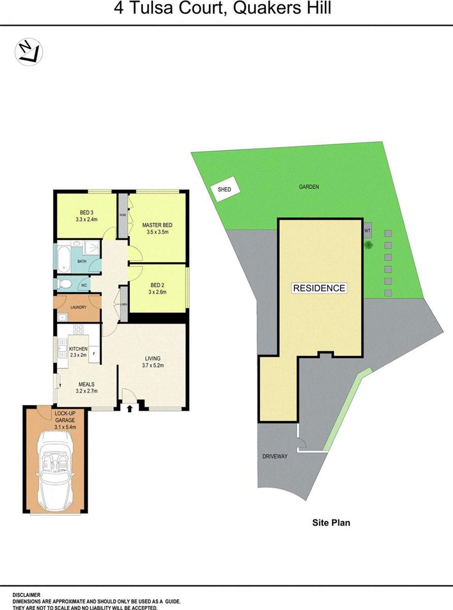 Floorplan of Homely house listing, 4 Tulsa Court, Quakers Hill NSW 2763