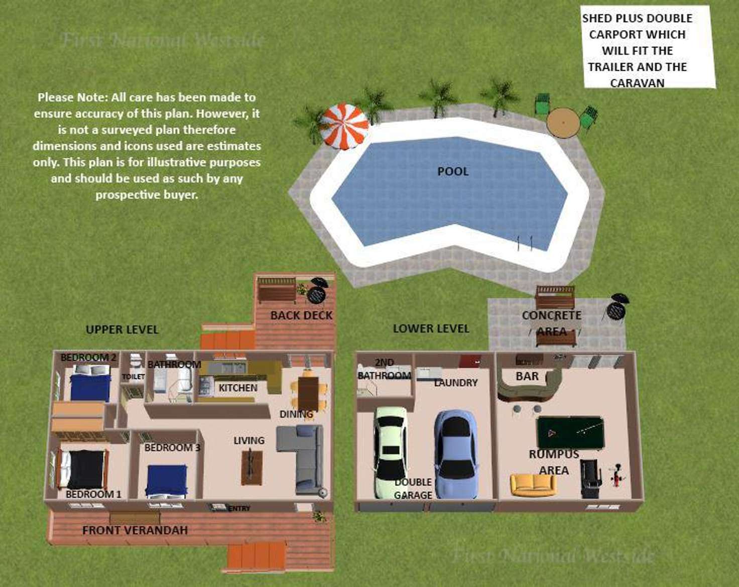 Floorplan of Homely house listing, 22 Moss  Road, Camira QLD 4300