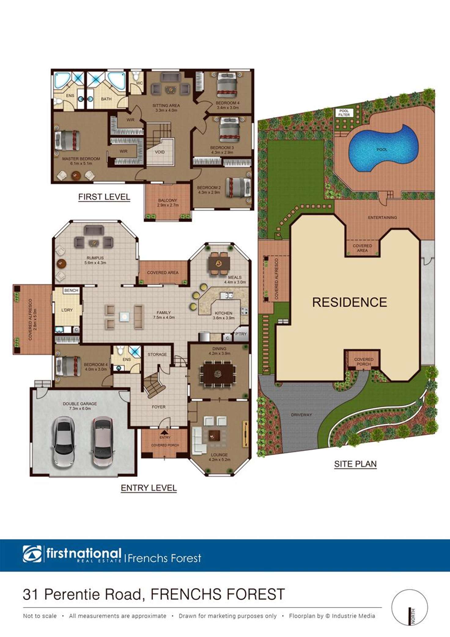 Floorplan of Homely house listing, 31 Perentie Road, Belrose NSW 2085