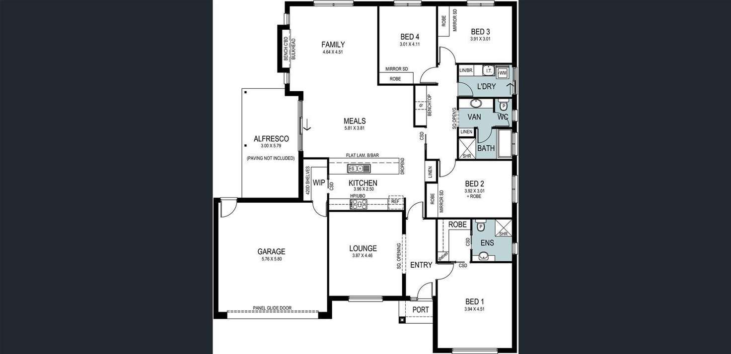 Floorplan of Homely house listing, 928 Andrews Road, Andrews Farm SA 5114