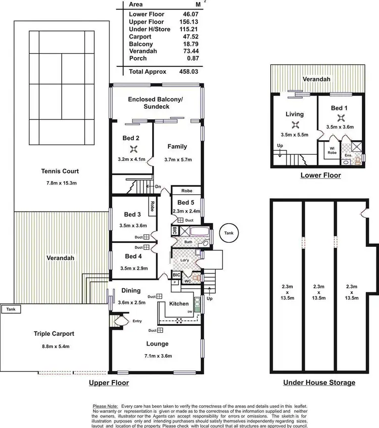 Floorplan of Homely house listing, 16 Wattle Crescent, Tea Tree Gully SA 5091